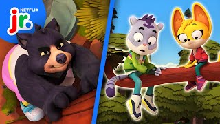 sam kit s bear y big badger rescue creature cases netflix