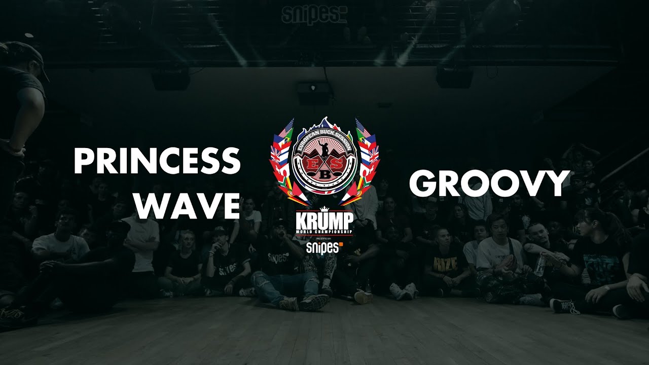Princess Wave vs Groovy | Female Preselection Round | EBS Krump 2019
