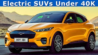 5 Best Affordable Electric SUVs under 40K USA and Europe arriving in 2021