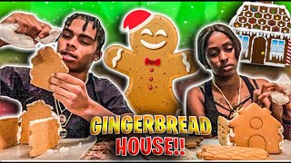 WHO CAN MAKE THE ULTIMATE GINGERBREAD HOUSE!! *CHALLENGE*