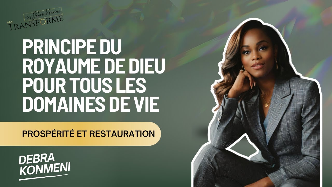 Prospérité et Restauration : Principe du Royaume de Dieu pour Tous les ...