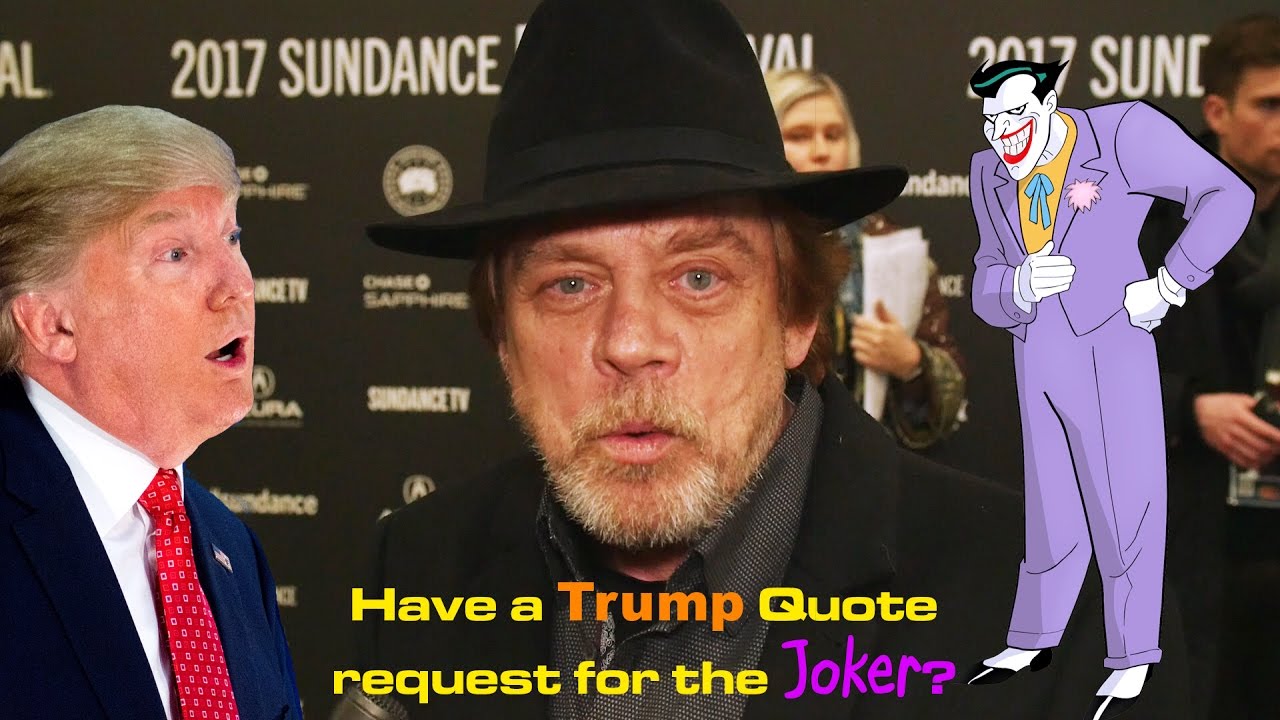 Mark Hamill at Sundance - Brigsby Bear, The Last Jedi & Joker / Trump quote requests!