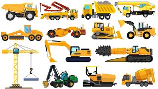 Jenis-jenis Alat Berat dan Fungsinya | Excavator, Loader, Bulldozer, Dump truck, Truck mixer