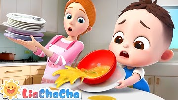 Dinner Time Song | EP142 | Good Habit Song for Babies | Kids Songs & Nursery Rhymes | LiaChaCha