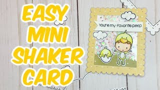 Easy Mini Spring & Shaker Card