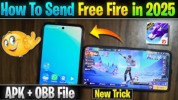 How to send Free Fire to another phone in 2025 | Free Fire Share kaise kare