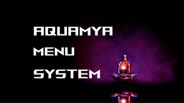 Unreal Engine MarketPlace- AquaMya Menu System