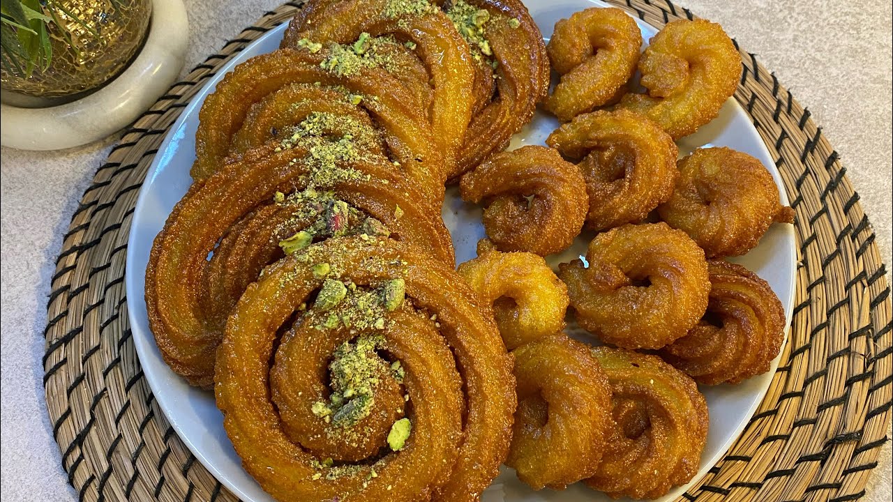 شیرینی داتلی/ مشبەکی سوری#shortvideo #کورد #شیرینی 