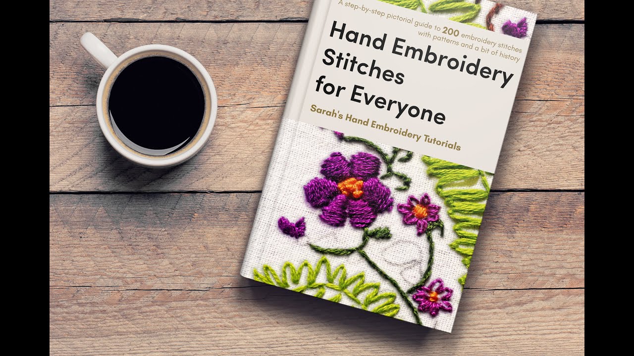 Sarahs Hand Embroidery Book Review by Kajal YouTube