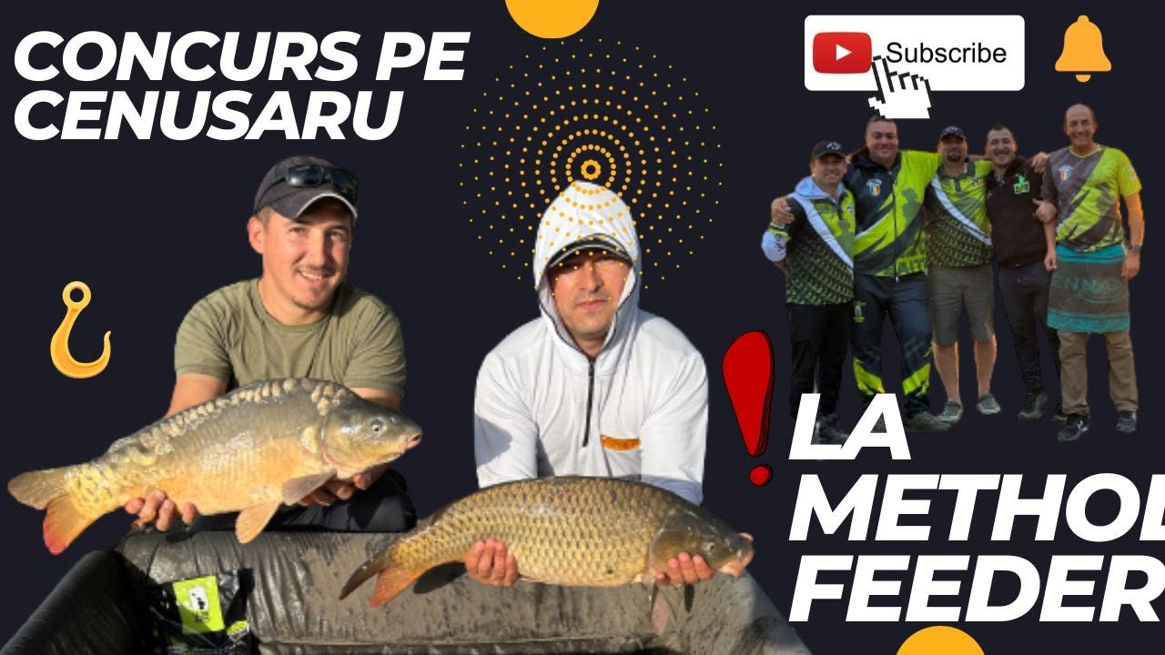 Concurs la Method Feeder pe Balta Cenusaru in Tandem! Au venit salvarile pe balta!!!!! :(
