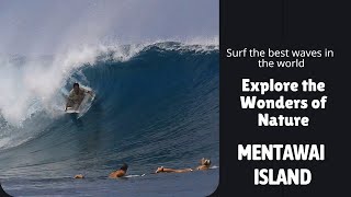 Surfing Big Waves Indonesia 2023