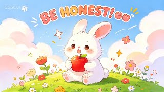 Details 𝗧𝗵𝗲 𝗛𝗼𝗻𝗲𝘀𝘁 𝗟𝗶𝘁𝘁𝗹𝗲 𝗥𝗮𝗯𝗯𝗶𝘁 🐰🍎 | 𝗞𝗶𝗱𝘀 𝗠𝗼𝗿𝗮𝗹 𝗦𝘁𝗼𝗿𝘆 | 𝗕𝗲 𝗛𝗼𝗻𝗲𝘀𝘁 & 𝗞𝗶𝗻𝗱 Guide