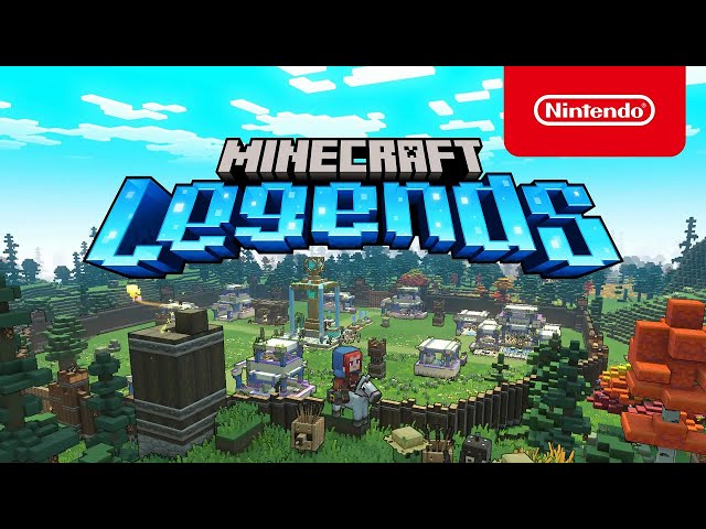 Minecraft Legends - Announcement Trailer - Nintendo Switch 