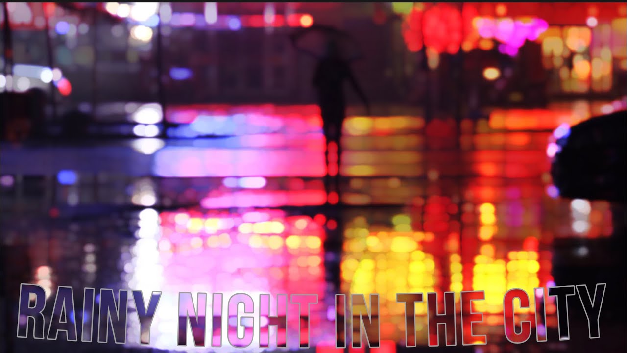 Rainy Night in the City | Sleep Frequency Music | Binaural Beats