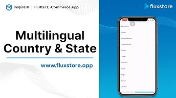 ⚡️Multilingual for Country and State on the Checkout screen (Flutter E-Commerce App)