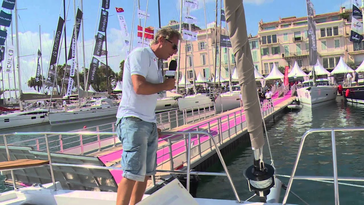 Présentation du Bali 4.5 au Cannes Yachting Festival