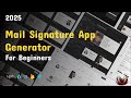 🚀Build your own Mail Signature Generator with Next.js | Clerk Auth + PostgreSQL + Firebase 🔥