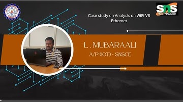 Case Study Analysis on Wi-Fi VS Ethernet | COMPUTER NETWORKS | SNS Institutions
