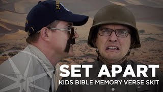 Set Apart | 1 Peter 1:15-16 | Kids Bible Memory Verse Skit | Compass Bible Church
