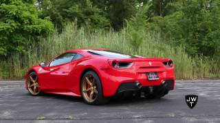 The guys over at fabspeed motorsport installed a lovely sounding
x-pipe exhaust system on this brand new ferrari 488 gtb! video
includes gtb in ...