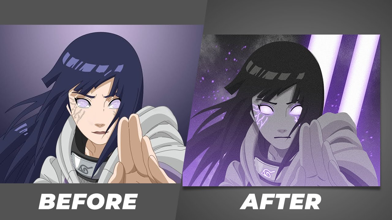 Photoshop Editing - HINATA (Glow Style) .