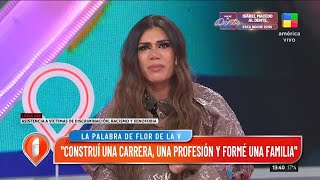 El dramático descargo de Flor De La V tras los dichos homofóbicos de Nicolás Márquez