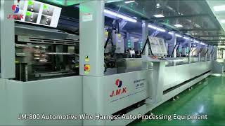 Multiple Terminals Crimping and Housing Insertion  Machine #wirecrimping #wireprocessing