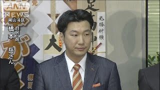 岡山4区で自民党・橋本岳氏（前）が当選(14/12/14)