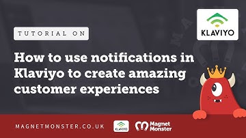 How to use notifications in Klaviyo to create amazing customer experiences | Magnet Monster