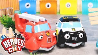 heroes of the city missing trailer stop motion for kids toys for kids toy play