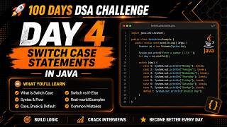 Day 4 – Switch Case in Java | 100 Days DSA Challenge