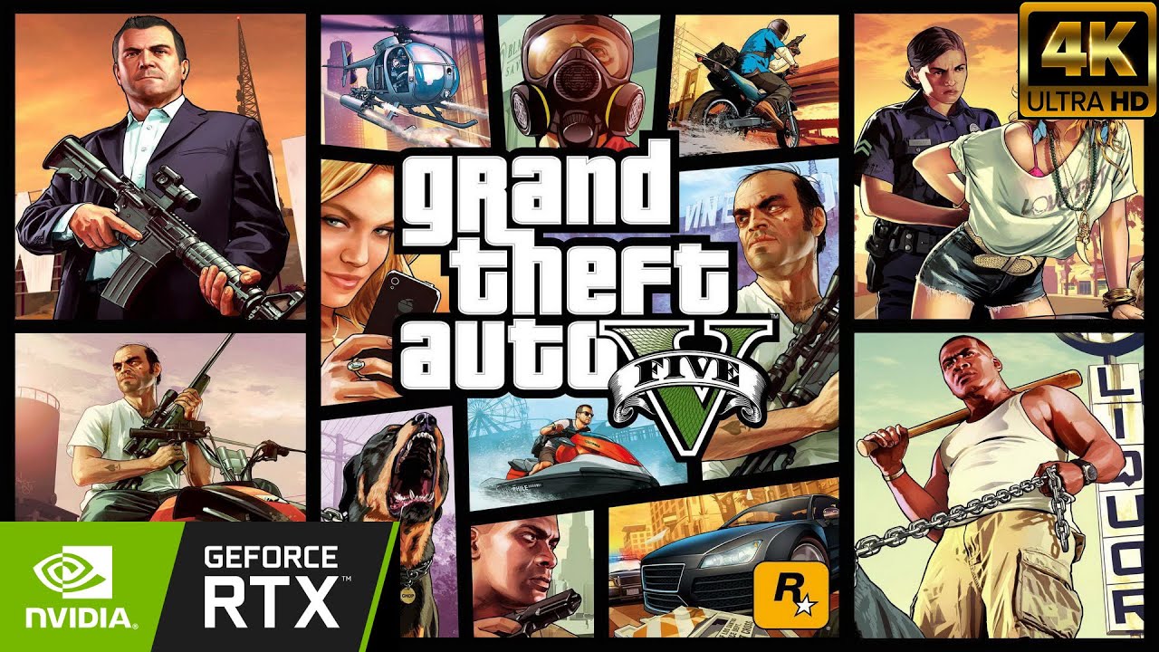 Grand Theft Auto 5 4K Ultra Graphics Gameplay - GTA 5 PC 4K 60FPS - YouTube