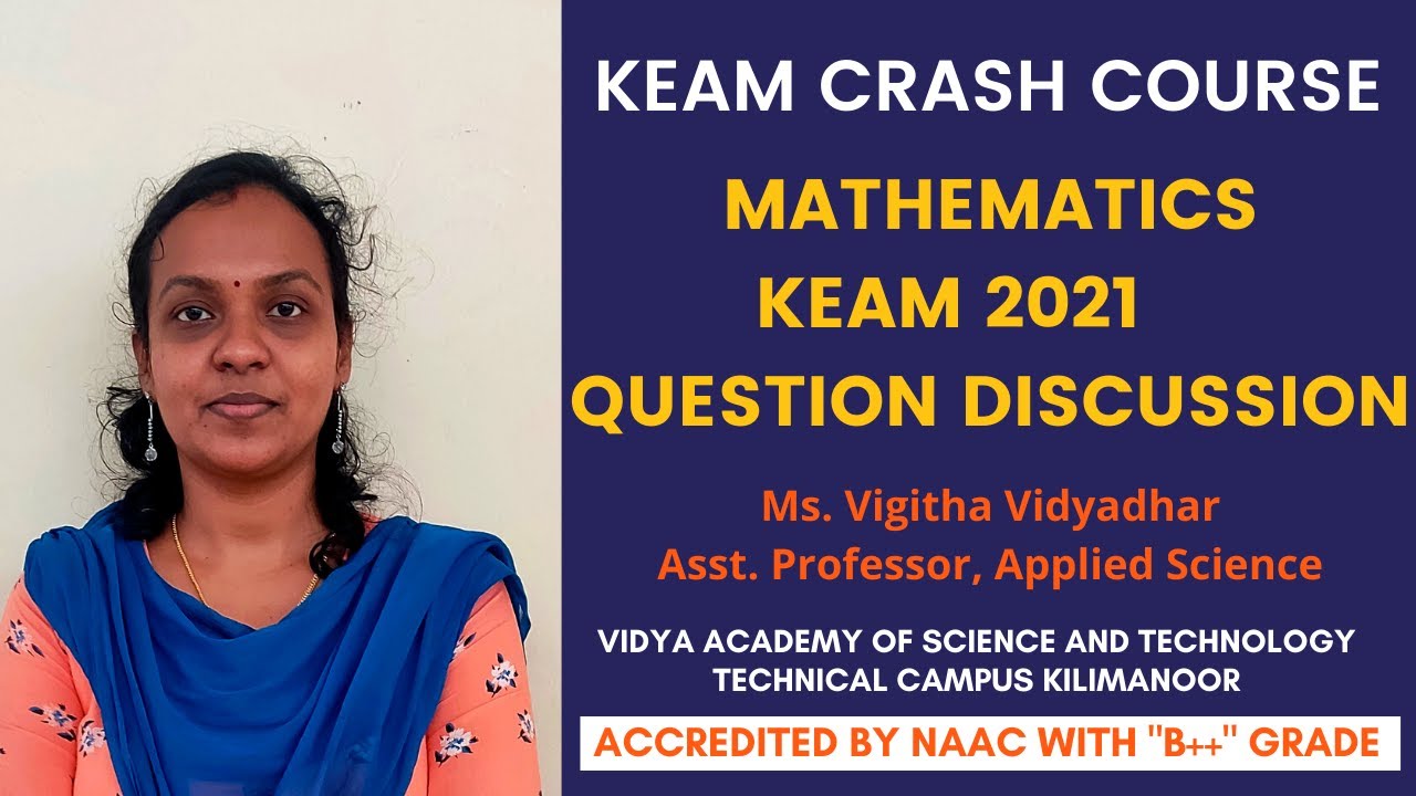 Tips and Tricks for Solving KEAM Maths 2022 Crash course 