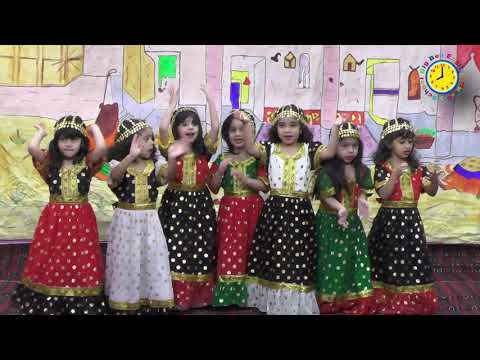 Big Ben's kids singing traditional UAE songs - سبع قطيوات