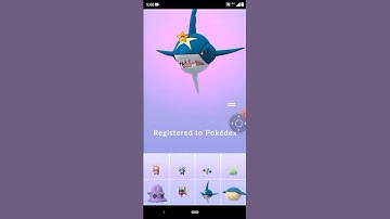 Carvanha evolve into Sharpedo👍