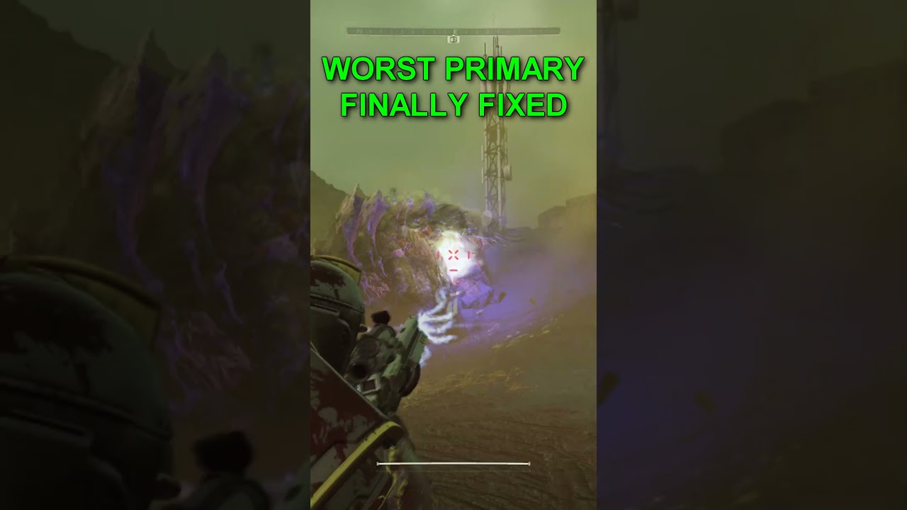 The WORST Primary finally fixed in Helldivers 2 