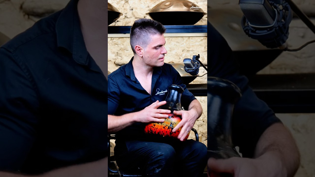 Udu + Handpan - Loris Lombardo and Davide Swarup-  Lombardo Handpan Pygmy #handpan #hangdrum #pantam