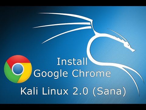 How to install Google Chrome in Kali Linux 2017