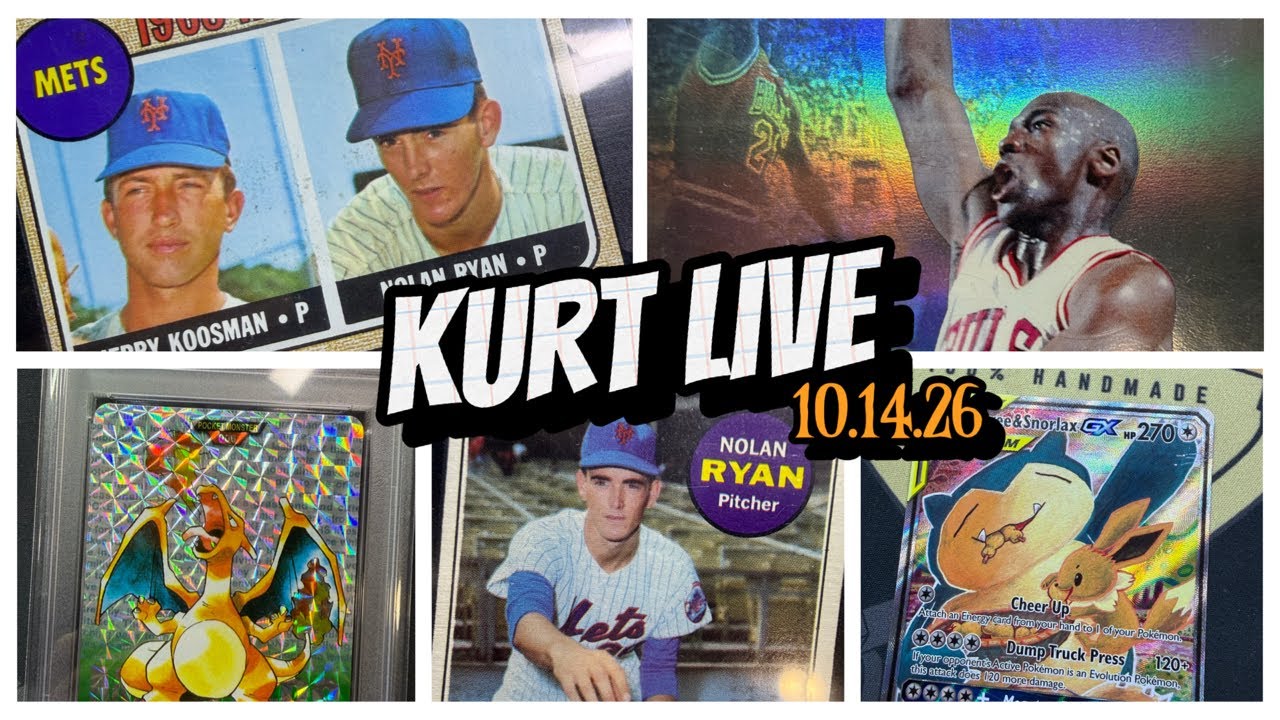 Kurt’s Card Care LIVE!! 10.14.26