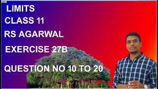 limits and derivatives | class 11 maths |exercise 27b|