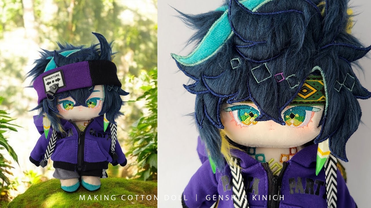 Making it Complete: Creating Genshin Kinich Cotton Doll Part 3
