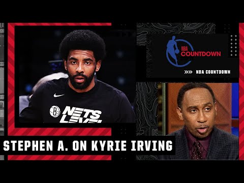 Stephen A. reacts to Nets GM Sean Marks' comments on Kyrie Irving | NBA Countdown