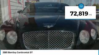 Match Highlights 2005 Bentley Continental GT Lynwood WA 29271
