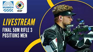 Livestream - 50m Rifle 3 Positions Men Final - ISSF World Cup Rifle/Pistol, Munich, GER 2026