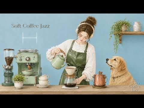 Slow Morning Coffee with Coco ☕ Soft Vintage Jazz for Reading, Studying & Calm Mornings
