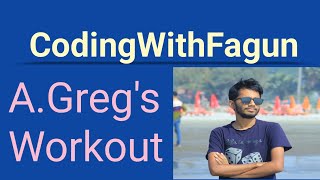225A. Greg's Workout Codeforces Problem Solution