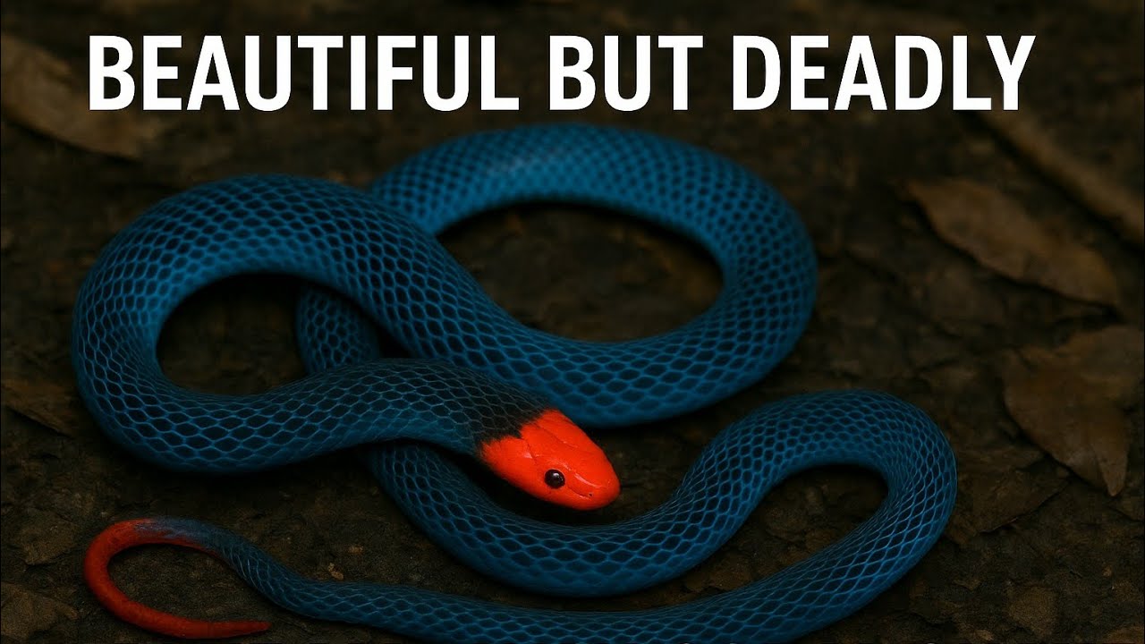 Beautiful but Deadly: The Blue Malayan Coral Snake