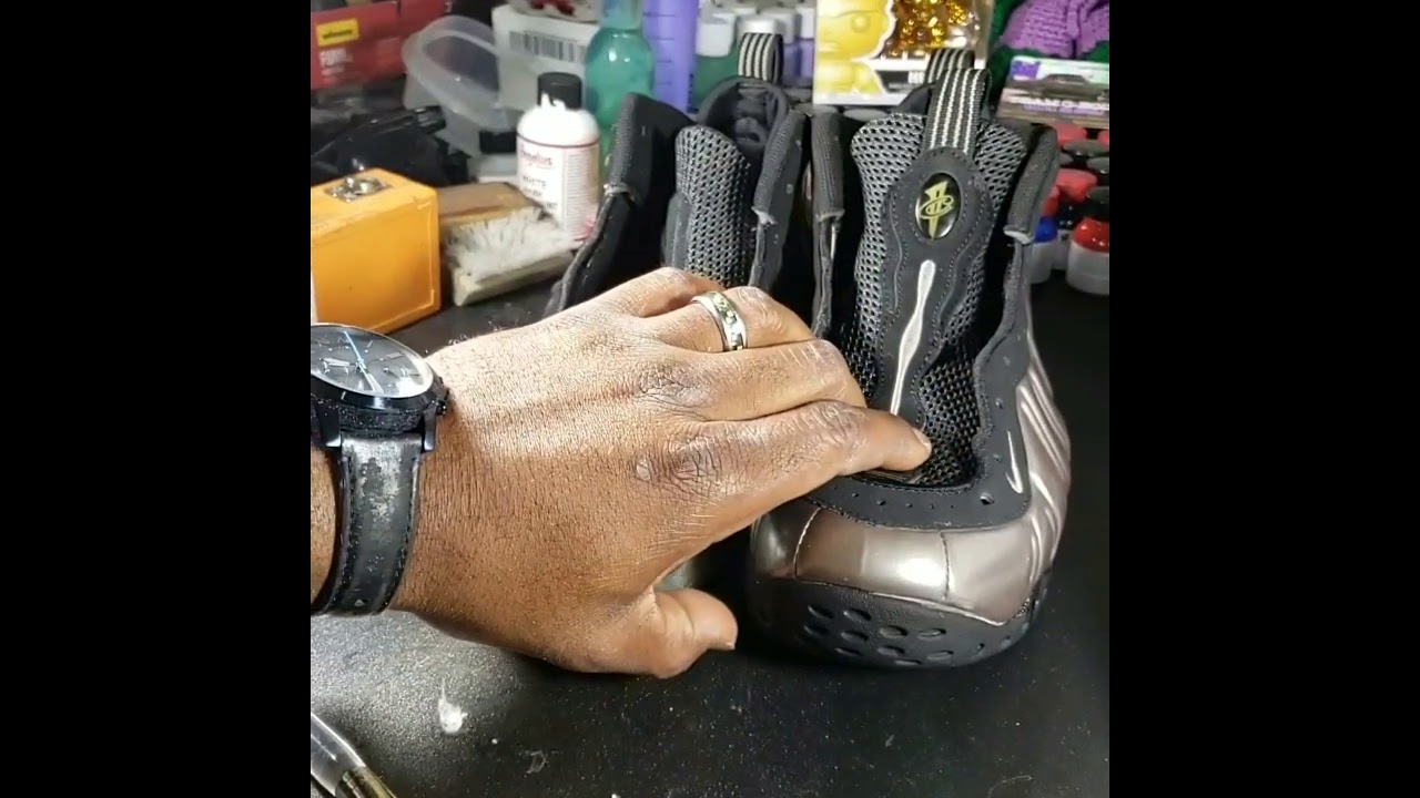 how do you clean foamposites