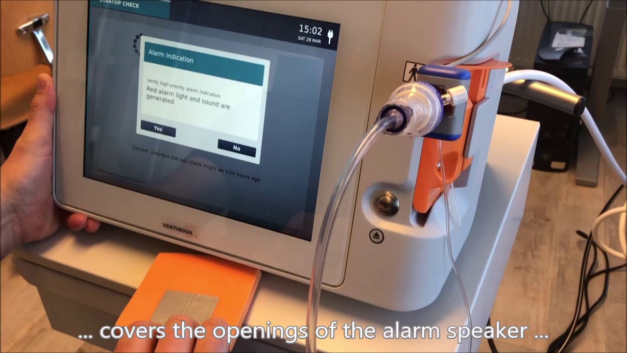 Ventinova Medical - Evone - Damping alarm sounds