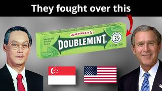 Why America Fought Singapore Over Chewing Gum (For 2 Years)